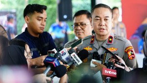 Kapolri dan Panglima TNI Ikut Balap Sepeda di Sudirman