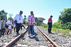 Pembangunan Jalur Kereta Api Logistik di Sulawesi Selatan Dipercepat