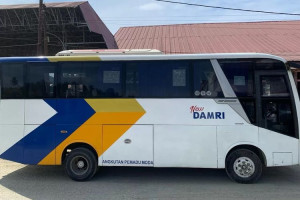 Bus Damri  Lubuk Pakam -Binjai Tabrak Warga Hingga Tewas, Manajemen Minta Maaf