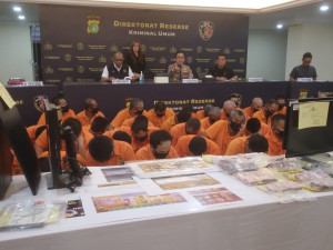 124  Tersangka Judi Online Dan Sabung Ayam  Ditangkap