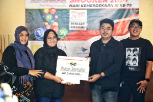 JPEG  Salurkan Bantuan Kepada Keluarga  Almarhum  Pewarta Foto