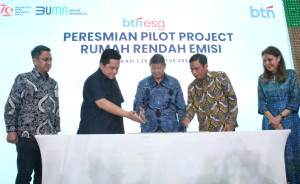 BTN Bidik Program Pemerintah Menyediakan Rumah Rendah Emisi dan Layak Huni