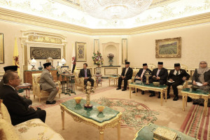 Menhan PrabowoTemui Sultan Hassanal Bolkiah, Bahas Kerja Sama Pertahanan