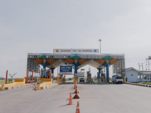 Dukung Balap Sepeda  PON XXI 2024, Gerbang Tol Sei Rampah Ditutup Sementara