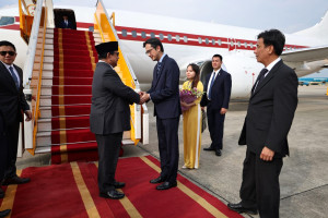 Menhan Prabowo Kunjungan Kerja  ke Vietnam