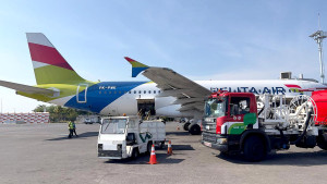 Maskapai Pelita Air Layani Rute Denpasar -Jakarta Dengan Bioavtur Pertamina