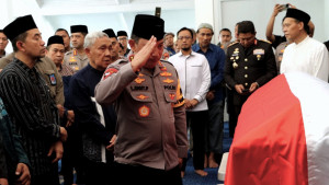 Kapolri Takziah atas Meninggalnya Kapolres Boyolali