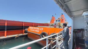 Kapal Berbendera Indonesia Ditangkap Bakamla Saat Membawa Nikel di Perairan Sulawesi Tenggara