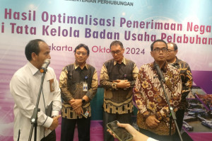 Ditjen Hubla Peroleh  Triliunan Rupiah Dari   PNBP dan Fee Konsesi 