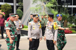 Jelang Pelantikan Presiden, TNI-Polri Sterilisasi Gedung DPR MPR 