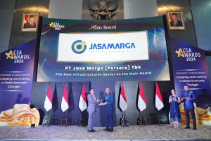 asa Marga Raih PenghargaanThe Best Infrastructures Sector on the Main Board