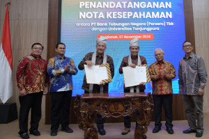 BTN Sinergi Dengan   Universitas Tanjung Pura Perkuat Civitas Akademik
