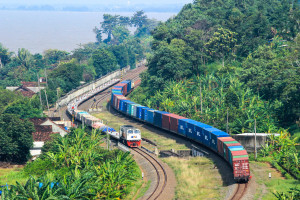Angkutan Barang Dengan Kereta Api Tumbuh Signifikan
