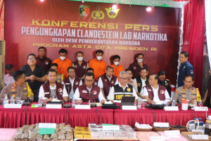 Jaringan Clandestine, Polri Bongkar  Lab Narkoba Senilai Rp 1,5 Triliun di Bali