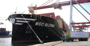 MSC  Sijing  Percayakan  IPC TPK  Melayani Armadanya, Dijadwalkan Sandar Dua Kali Per Minggu