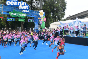 Sebanyak  12.300 Pelari Ikuti  Pertamina Eco RunFest 2024 di Senayan Hari Ini