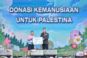 Pertamina Eco RunFest 2024 Salurkan Donasi Kemanusiaan Untuk Palestina