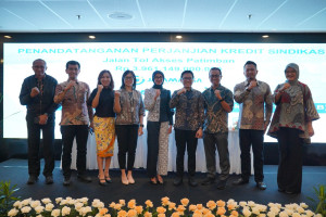 Jasa Marga Raih Kredit Sindikasi Rp3,96 Triliun untuk Pembangun  an Jalan Tol Akses Patimban