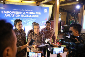 AirNav Indonesia Mencatat Penerbangan Lintas Negara Naik  81,8 Persen