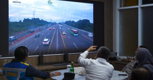 Menhub Dudy Tinjau Empat Gerbang Tol Utama Keluar Jakarta