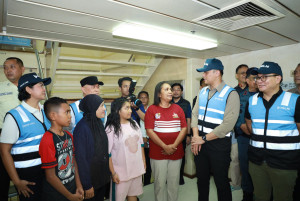 Reaksi Dirut PELNI  Didatangi Menko AHY di Terminal Penumpang Tanjung Priok, Keliling KM Labobar