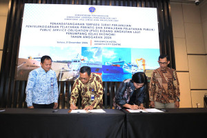 PELNI Teken Kontrak Penugasan Kapal Penumpang hingga Tol Laut TA- 2025, Segini Nilainya 