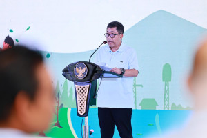 Pertamina Dukung Penanaman Pohon di Hulu Sungai Ciliwung