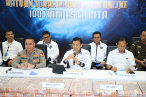 Tiga Kasus Besar Judi Online Jaringan  Internasional, Polri Sita Aset Rp61 Miliar