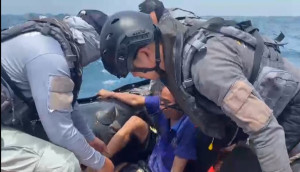 Bakamla RI Selamatkan Enam Orang Korban Kapal Tenggelam di Perairan Banten