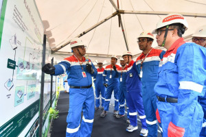 Energi Bersih, Pertamina Manfaatkan Gas Suar Kilang Menjadi Listrik
