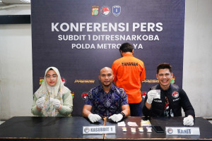 Perdagangan Narkoba, Ditresnarkoba Polda Metro Jaya Tangkap Pelaku