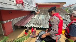 Jakarta dan Bekasi Dikepung Banjir, Sejumlah Pemukiman  Terendam 