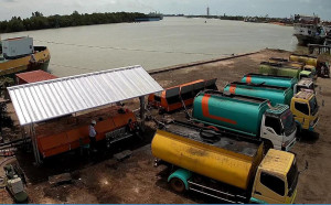 PTP Non Petikemas Terapkan Sistem Portable Drop Tank Untuk Pelayanan Curah Cair CPO