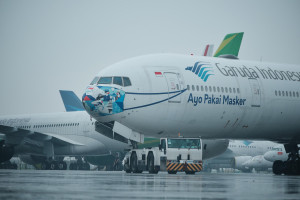 Saat Padat Penumpang, Sejumlah Armada Garuda Group Masuk  Perawatan