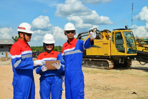 Perwira PT Patra Drilling Contractor Terus  Bekerja  di  Tengah libur Idul Fitri