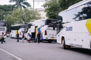 Selama Arus Balik Mudik  Lebaran, Damri Melayani 70 Ribu Prnumpang