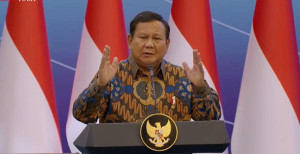 Presiden Prabowo: Polisi Paling Sering Dicaci Maki Tapi Saat Atus Mudik Tetap Kerja Keras