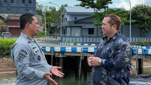 Konsulat AS Kunjungi Pangkalan Bakamla Batam, Bahas Rencana Program  dan Kolaborasi Keamanan Maritim