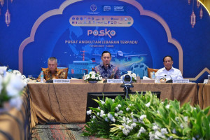 Menhub Dudy Sumringah,  Selama Periode Angleb Pengguna Angkutan Umum Naik 8,4 Persen 