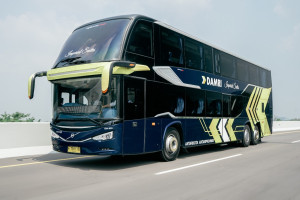 Bus Double Decker Jakarta-Surabaya-Malang Hanya Rp400