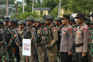 Ratusan Personil Gabungan Dikerahkan Mencari Iptu Tomi yang Hilang Saat Kejar KKB