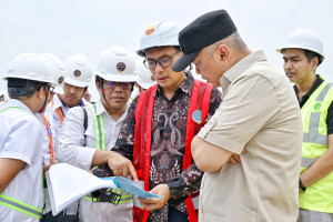 Menhub Dudy:  Pembangunan Car Terminal dan Container terminal Pelabuhan Patimban  Berjalan Sesuai Jadwal 