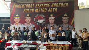 Barang Bukti Puluhan Miliar Tupiah Hasil Sitaan Selama Februari - April Dimusnahkan