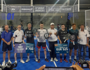 Sergei/ Mark Rebut Juara Padel Internasional di Jakarta