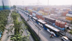DAMRI  Operasikan  70 Unit Bus Listrik di Koridor Trans Jakarta