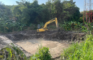 Cegah Banjir, ASDP Bangun Kolam Resapan i di Pelabuhan Bakauheni