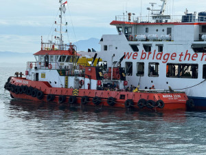 Usai  Dikeruk, Konektivitas Enggano  Kembali Pulih,  Logistik Lancar