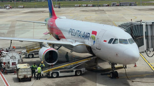 Maskapai  Pelita Air  Layani Penerbangan Perdana Internasional Dari Singapura