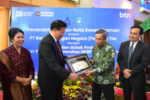 BTN  Siapkan Layanan Perbankan Bagi 6,5 Juta Jemaat HKBP