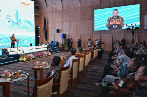 Menhub Dudy : Sektor  Transportasi Udara Wajib Mengembangkan Layanan Digital